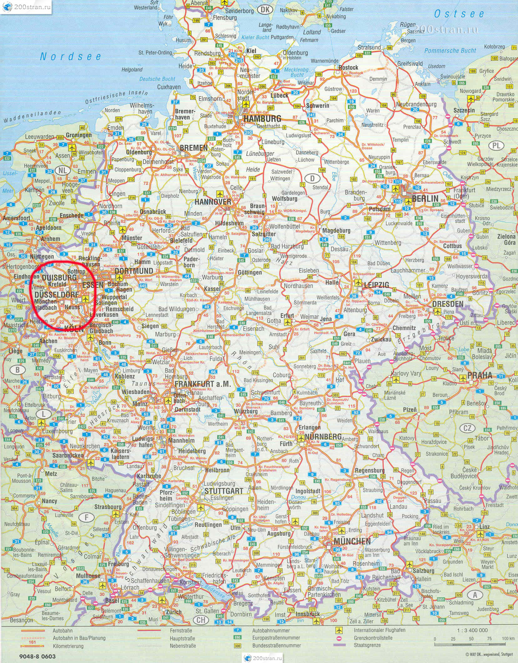 Карта германии с городами на русском подробная. Автомобильные дороги Германии карта. Подробная карта автомобильных дорог в Германии. Карта Германии с городами подробная. Подробная карта ФРГ.